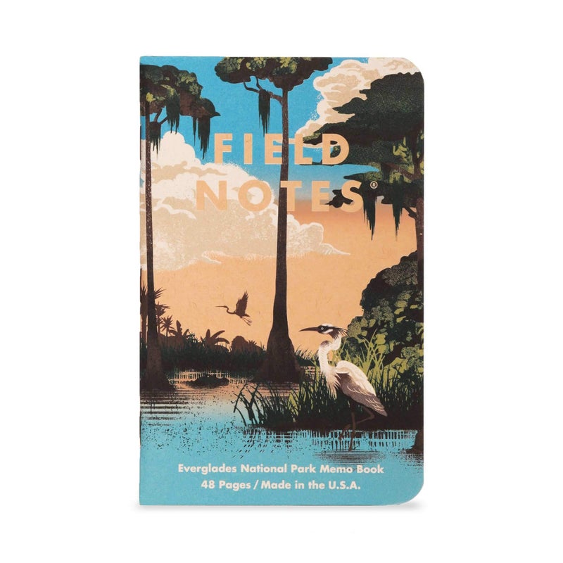 Field Notes: National Parks Series (Series F - Glacier, Hawai'I Volcanoes, Everglades) - Graph Paper Memo Book 3-Pack - 3.5 x 5.5 Inch - Image 4
